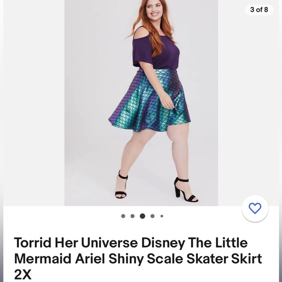 Disney Mermaid Skirt - Picture 5 of 9